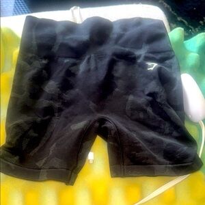 Black Gymshark Workout Shorts